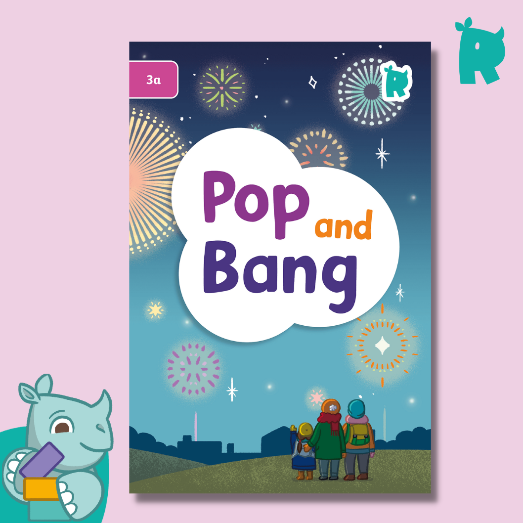 Twinkl Rhino Readers - Pop and Bang (Level 3a)