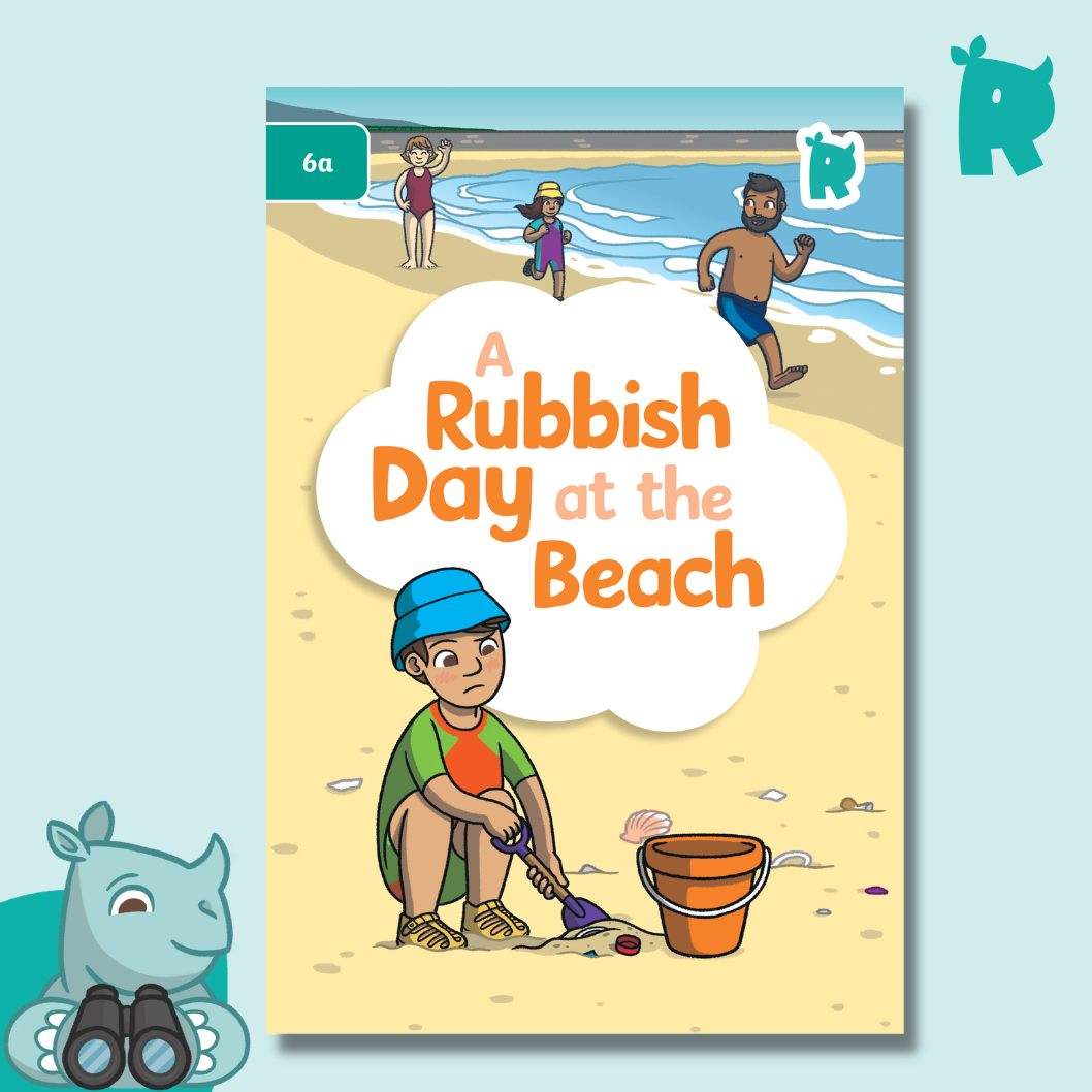 A Rubbish Day at the Beach - Ages 6-7 - (Level 6a) | Kids Books ...