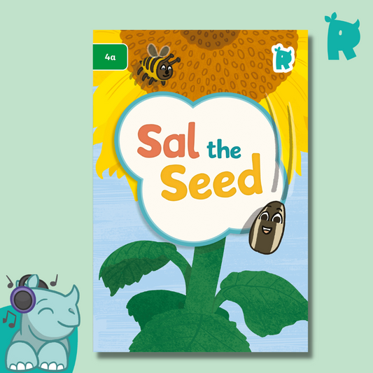 Twinkl Rhino Readers - Sal the Seed (Level 4a)