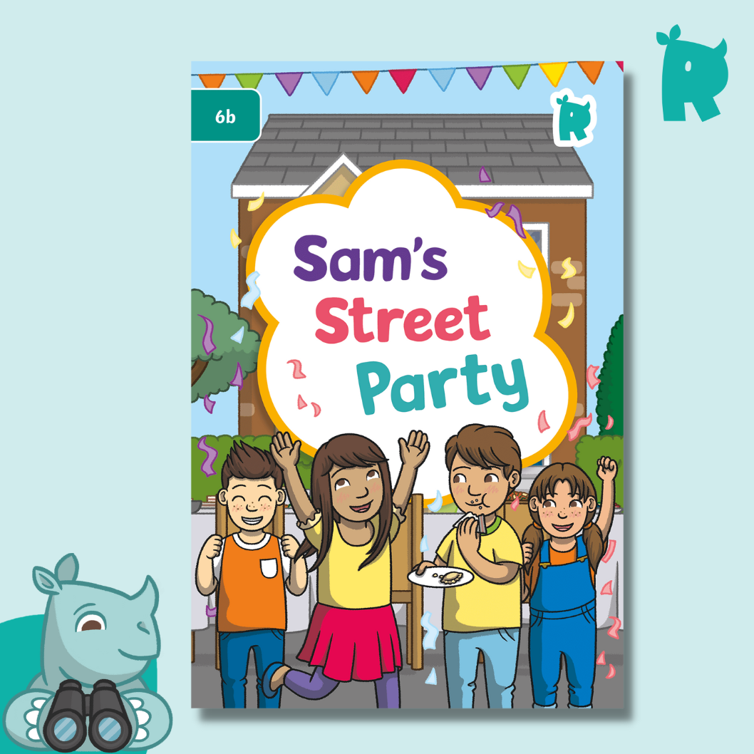 Twinkl Rhino Readers - Sam's Street Party (Level 6b)