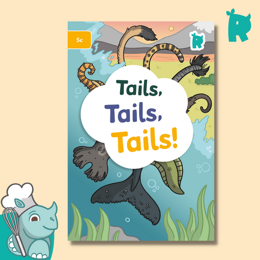 Twinkl Rhino Readers - Tails, Tails, Tails! (Level 5c)