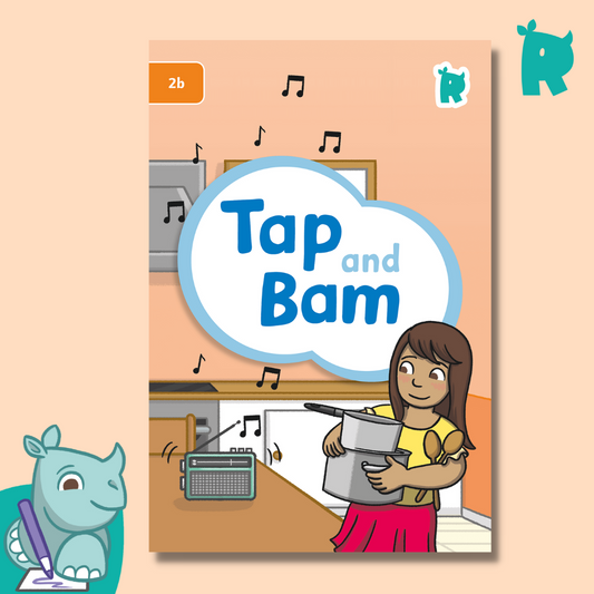 Twinkl Rhino Readers - Tap and Bam (Level 2b)
