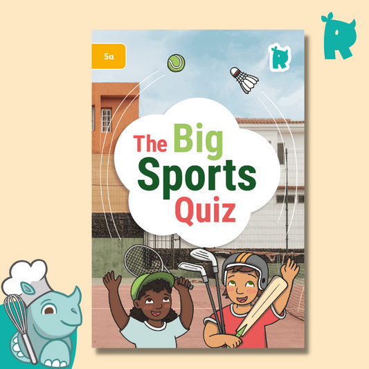 Twinkl Rhino Readers - The Big Sports Quiz (Level 5a)
