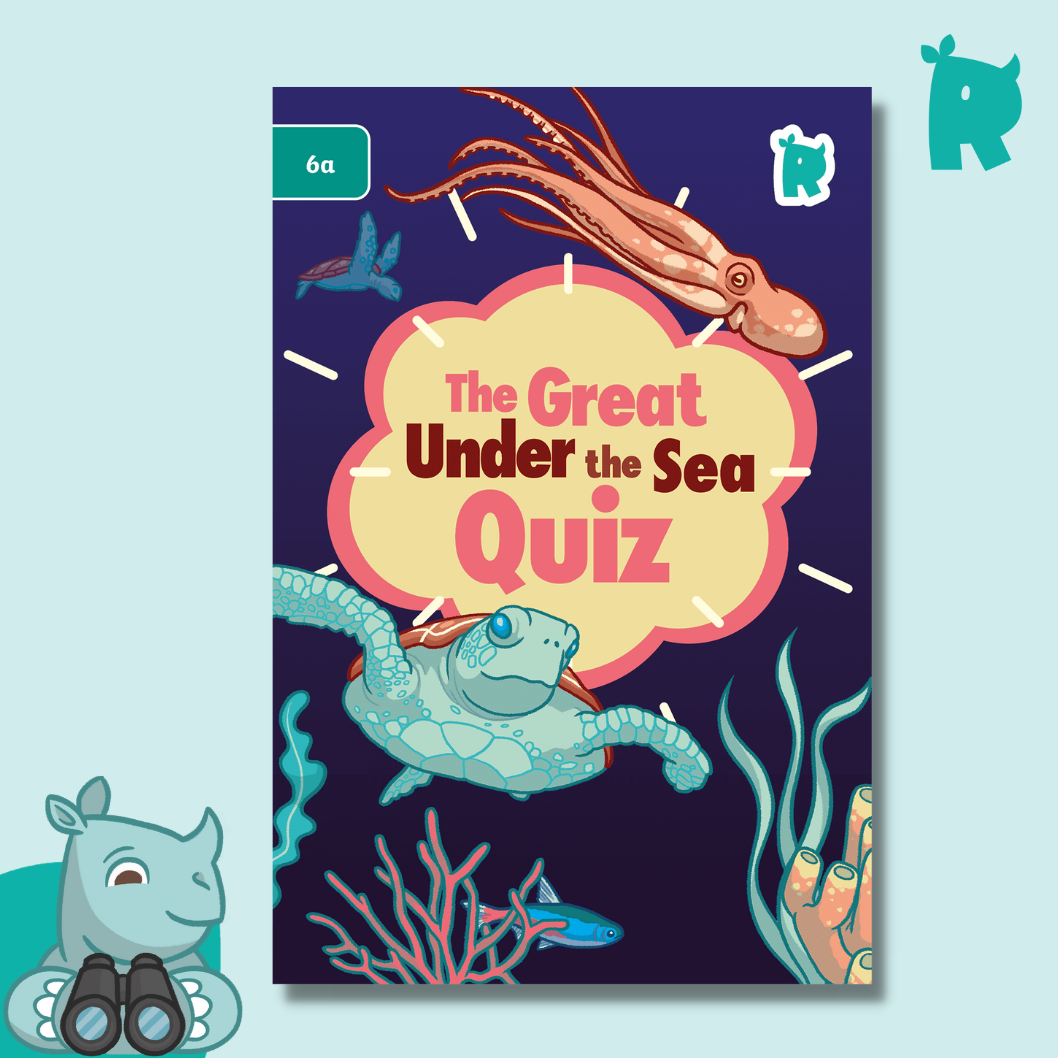 Twinkl Rhino Readers - The Great Under the Sea Quiz (Level 6a)