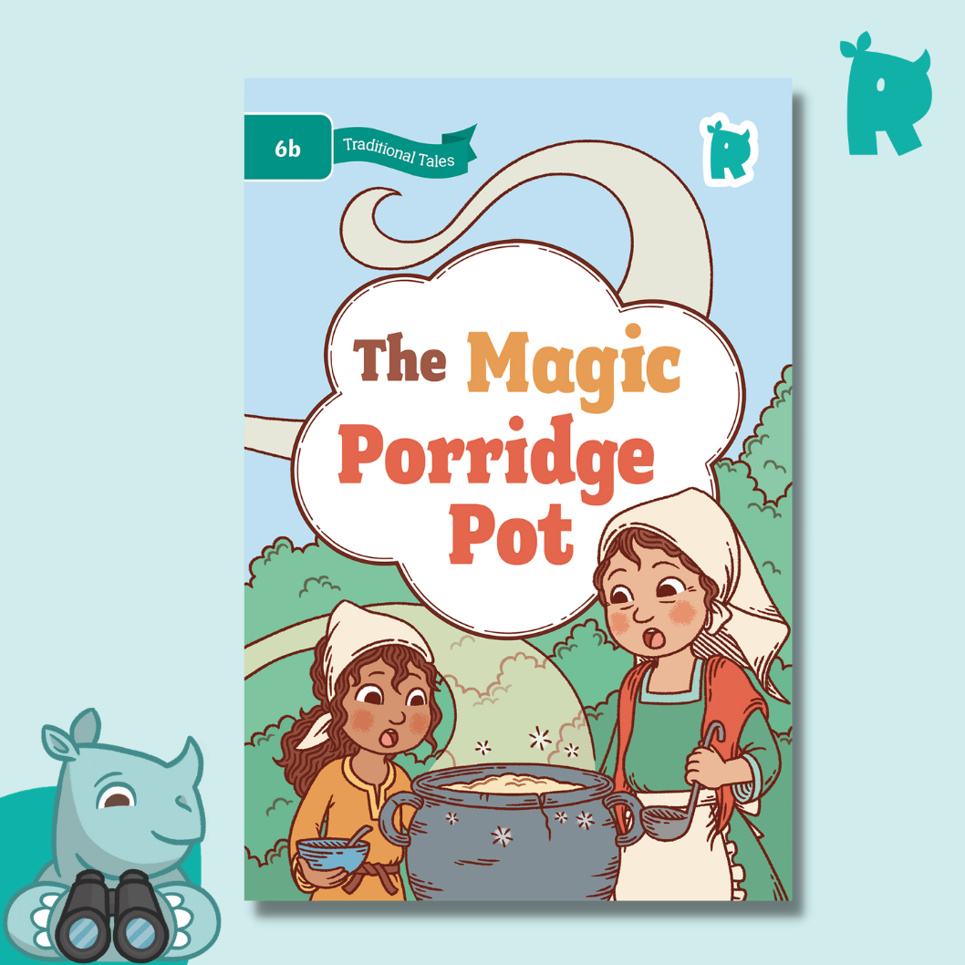 Twinkl Rhino Readers - The Magical Porridge Pot (Level 6b)