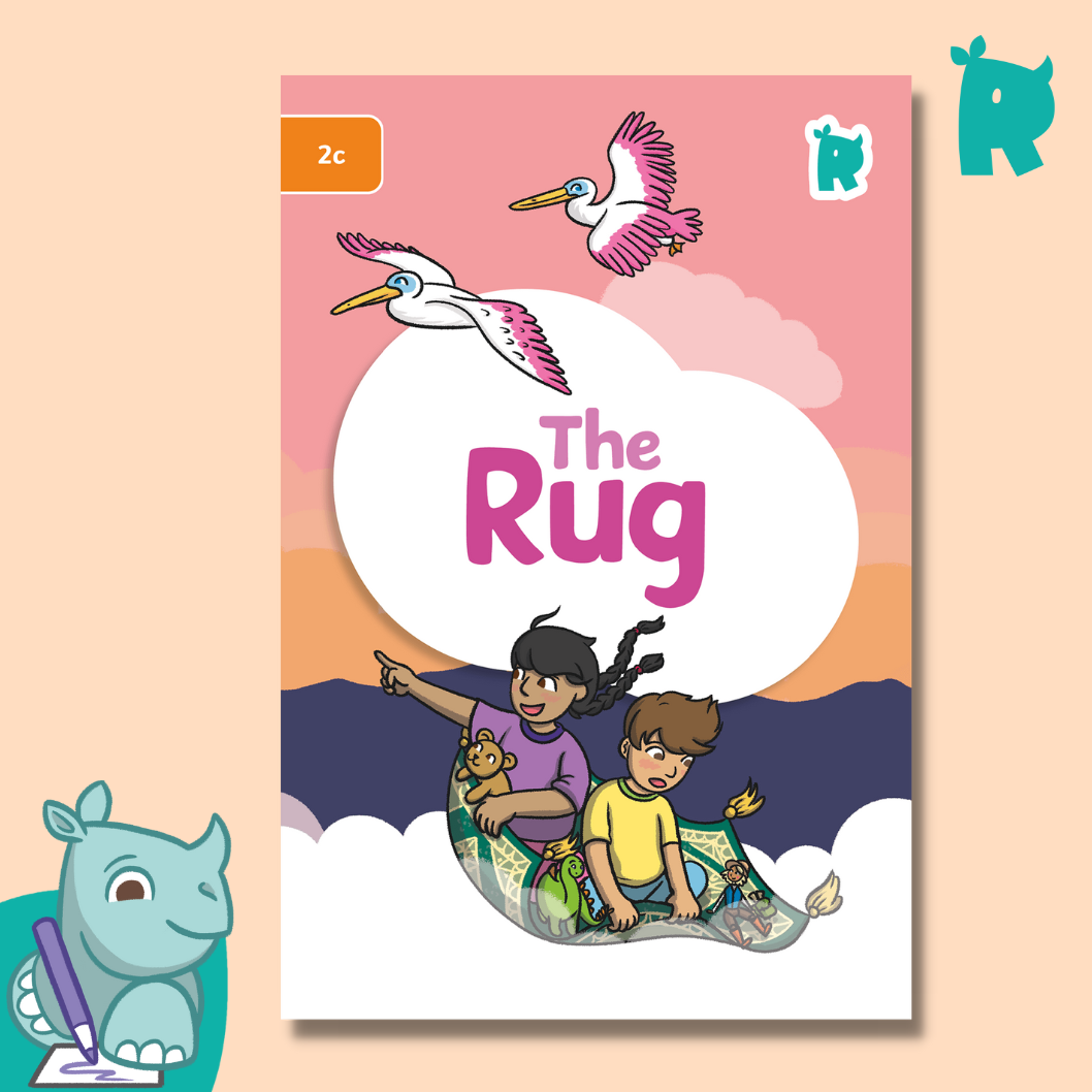 Twinkl Rhino Readers - The Rug (Level 2c)