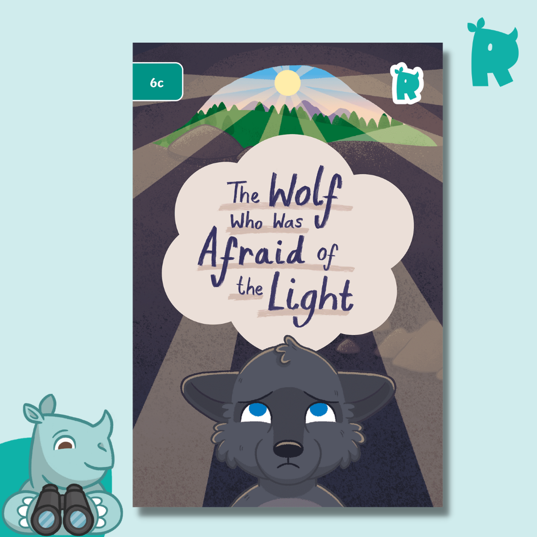 Twinkl Rhino Readers - The Wolf Who Was Afraid of the Light (Level 6c)