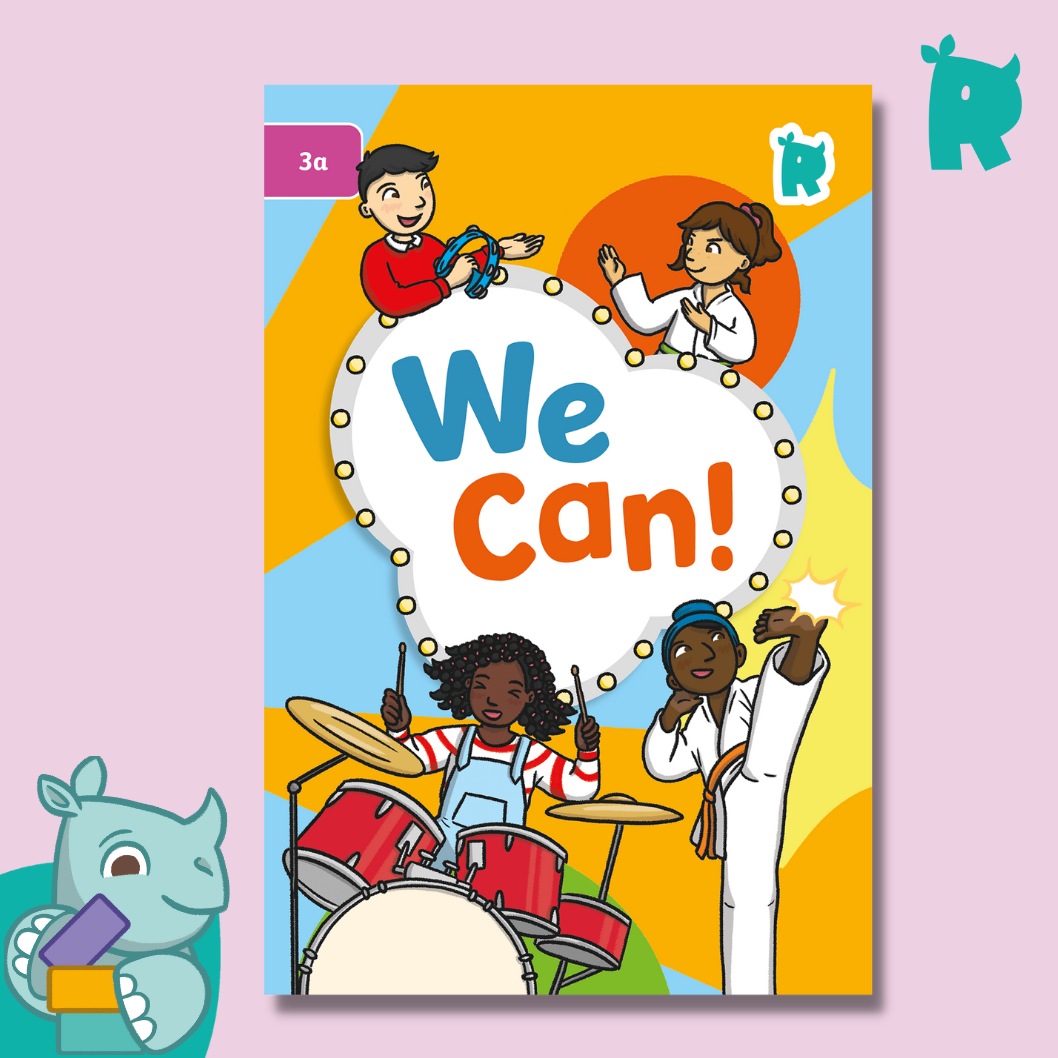 Twinkl Rhino Readers - We Can! (Level 3a)