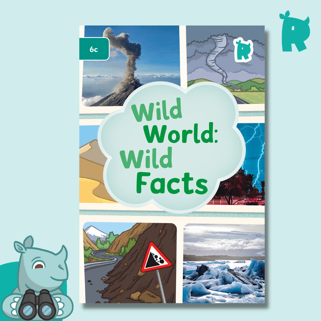 Twinkl Rhino Readers - Wild World: Wild Facts (Level 6c)