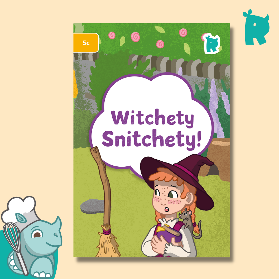 Twinkl Rhino Readers - Witchety Snitchety! (Level 5c)