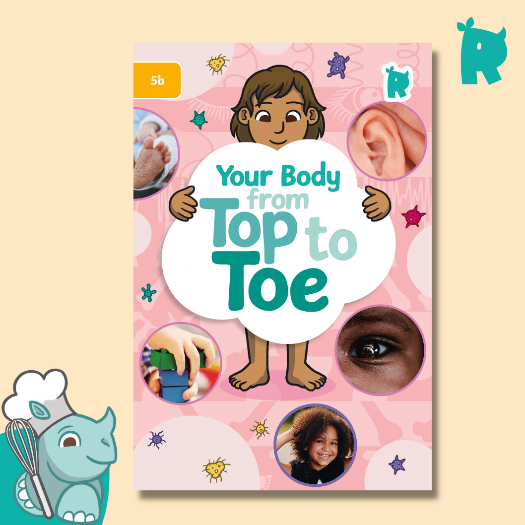 Twinkl Rhino Readers - Your Body from Top to Toe (Level 5b)