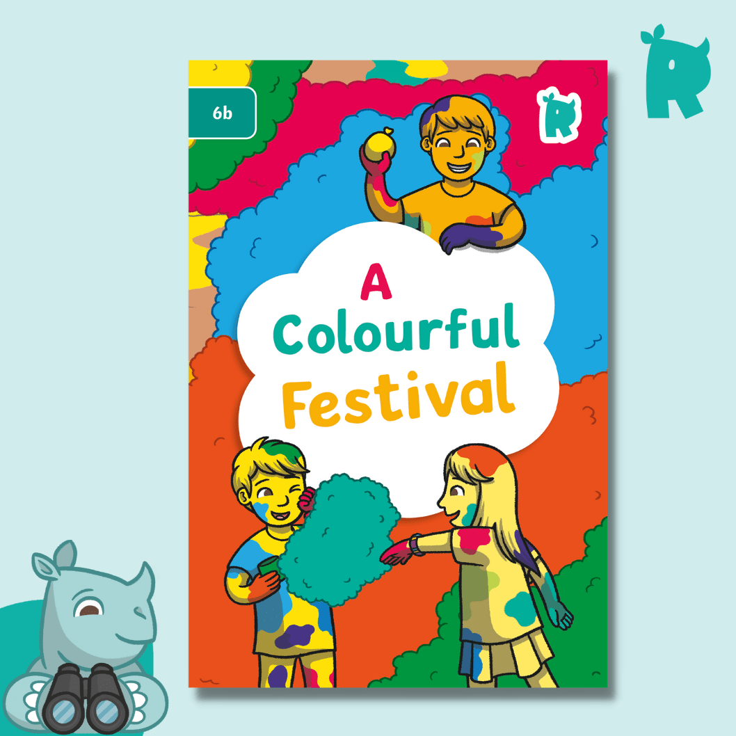 Twinkl Rhino Readers - A Colourful Festival (Level 6b) - Twinkl Educational Publishing