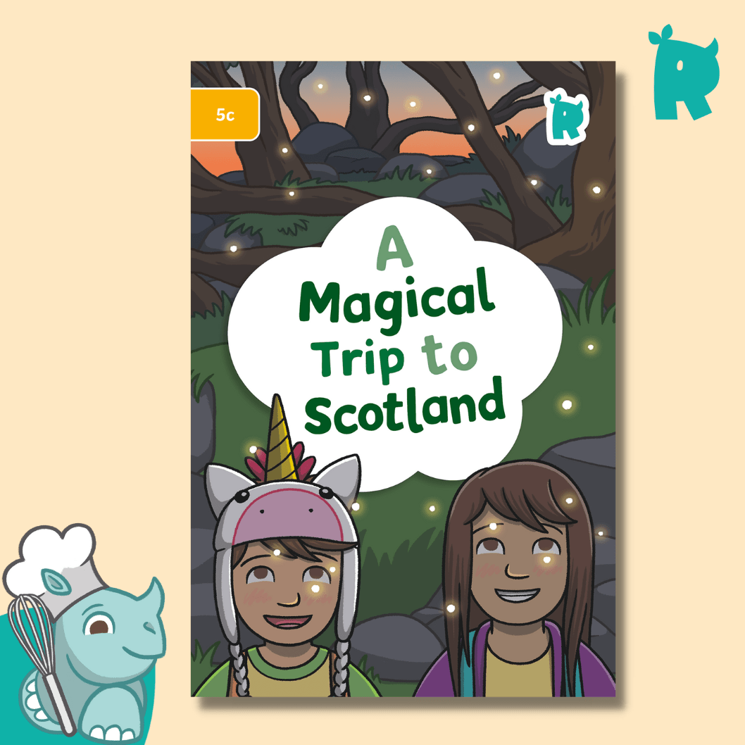 Twinkl Rhino Readers - A Magical Trip to Scotland (Level 5c) - Twinkl Educational Publishing