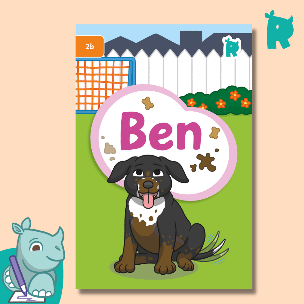Twinkl Rhino Readers - Ben (Level 2b) - Twinkl Educational Publishing