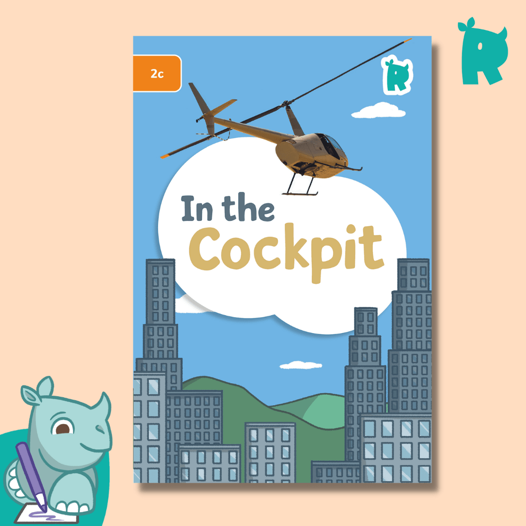 Twinkl Rhino Readers - In the Cockpit (Level 2c) - Twinkl Educational Publishing