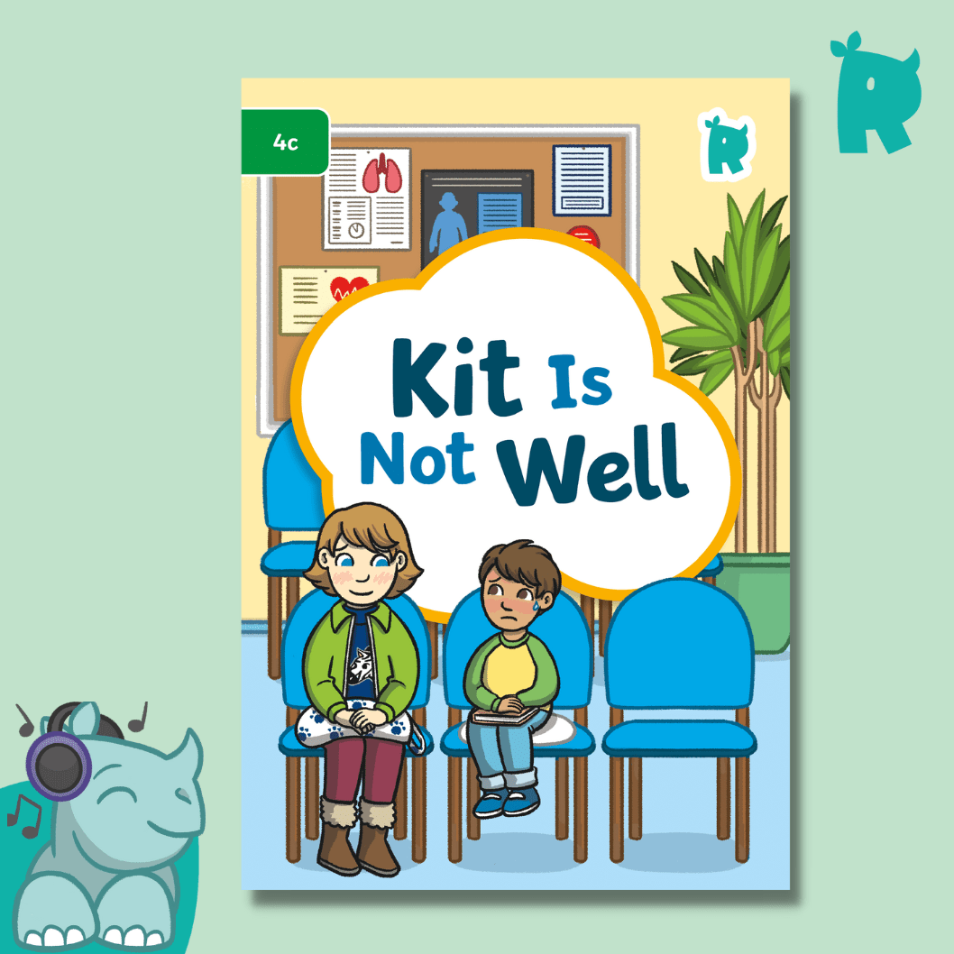Twinkl Rhino Readers - Kit Is Not Well (Level 4c) - Twinkl Educational Publishing