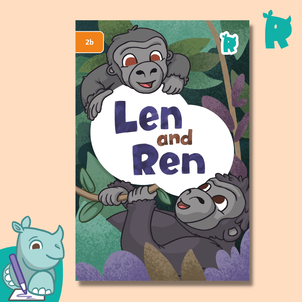Twinkl Rhino Readers - Len and Ren (Level 2b) - Twinkl Educational Publishing