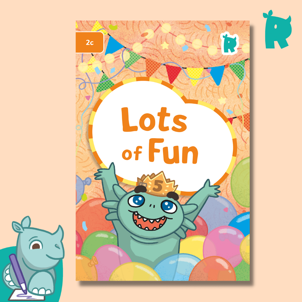 Twinkl Rhino Readers - Lots of Fun (Level 2c) - Twinkl Educational Publishing
