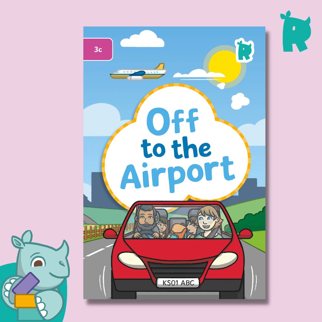 Twinkl Rhino Readers - Off to the Airport (Level 3c) - Twinkl Educational Publishing