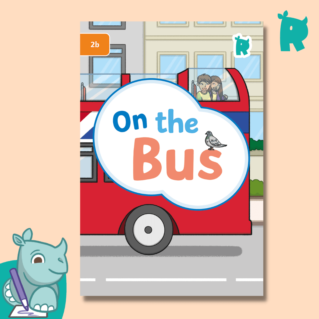Twinkl Rhino Readers - On the Bus (Level 2b) - Twinkl Educational Publishing