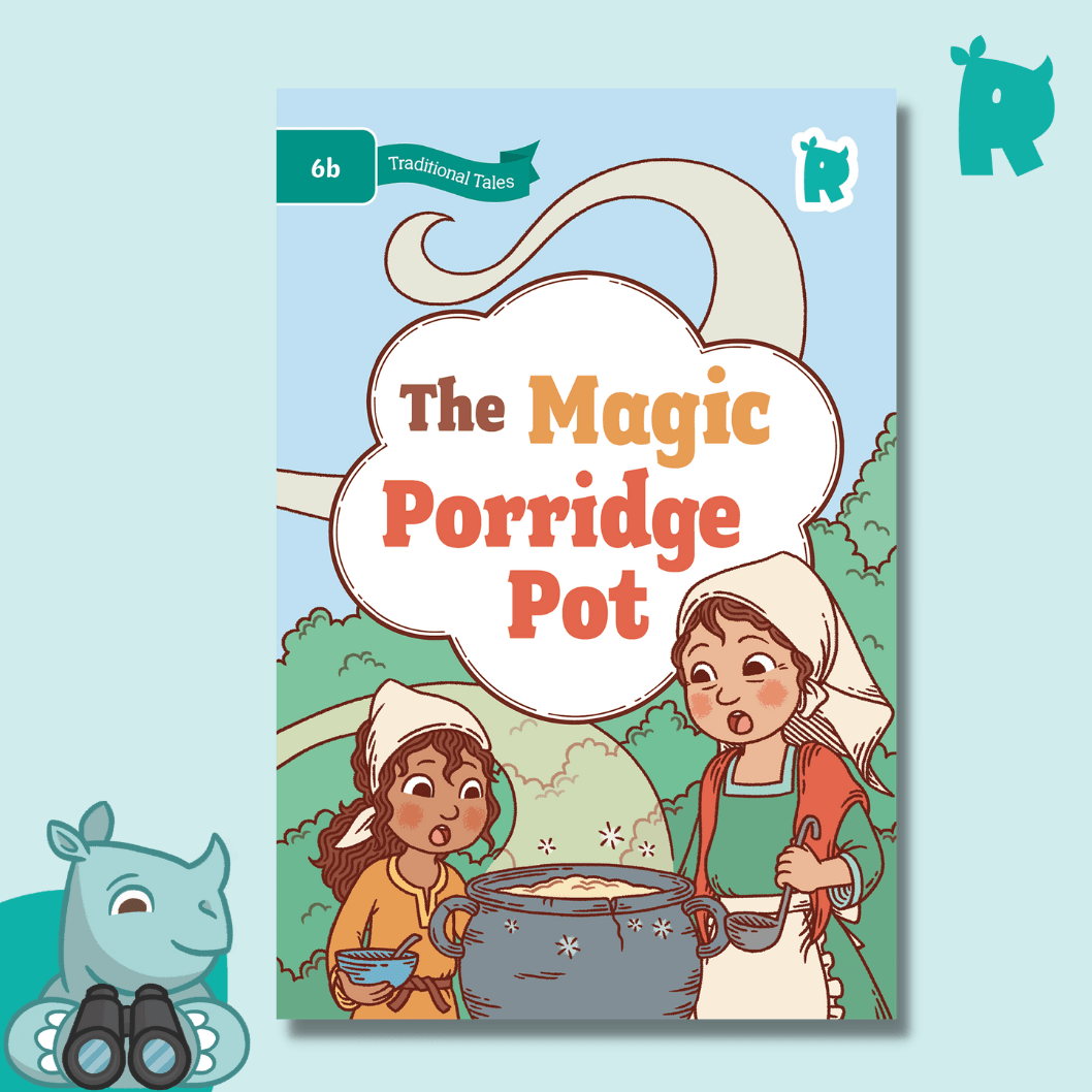 Twinkl Rhino Readers - The Magical Porridge Pot (Level 6b) - Twinkl Educational Publishing