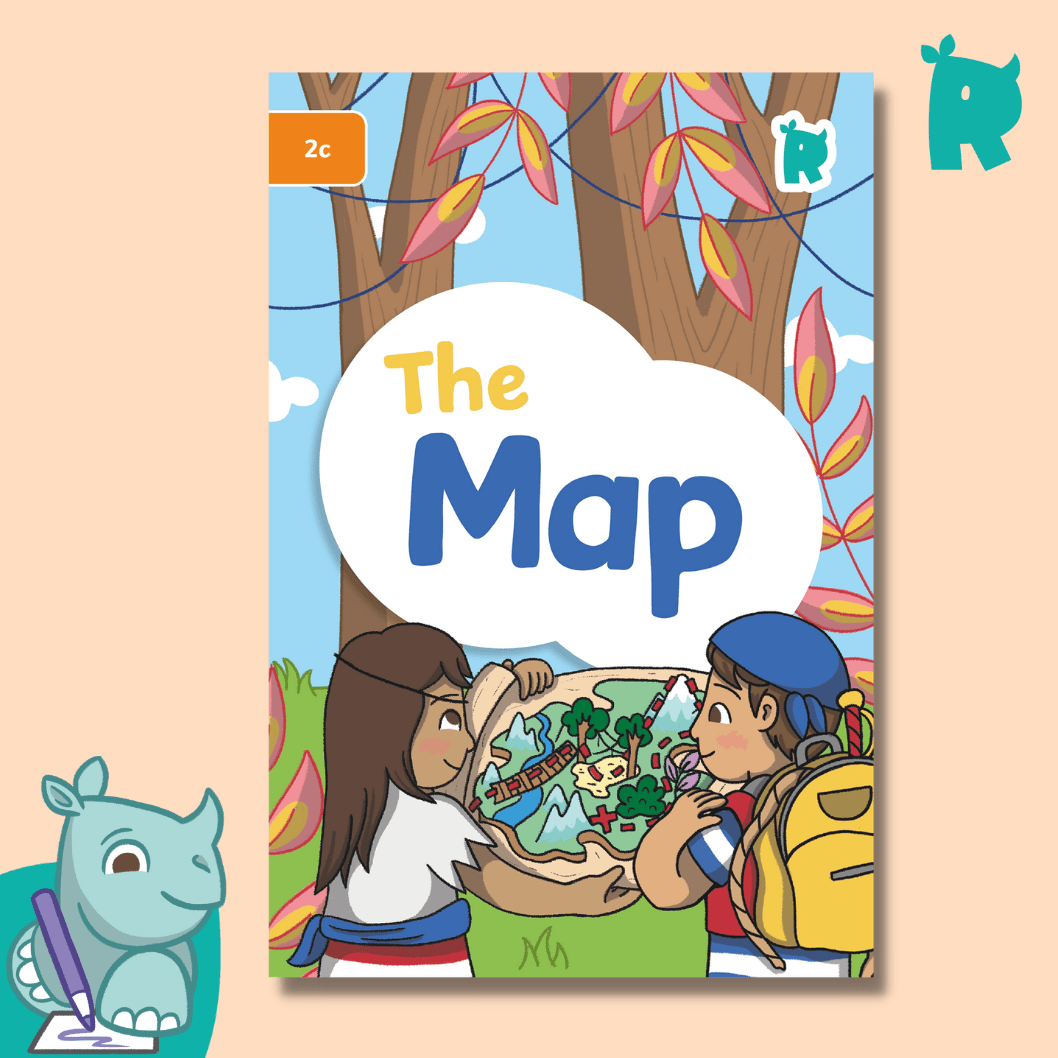 Twinkl Rhino Readers - The Map (Level 2c) - Twinkl Educational Publishing