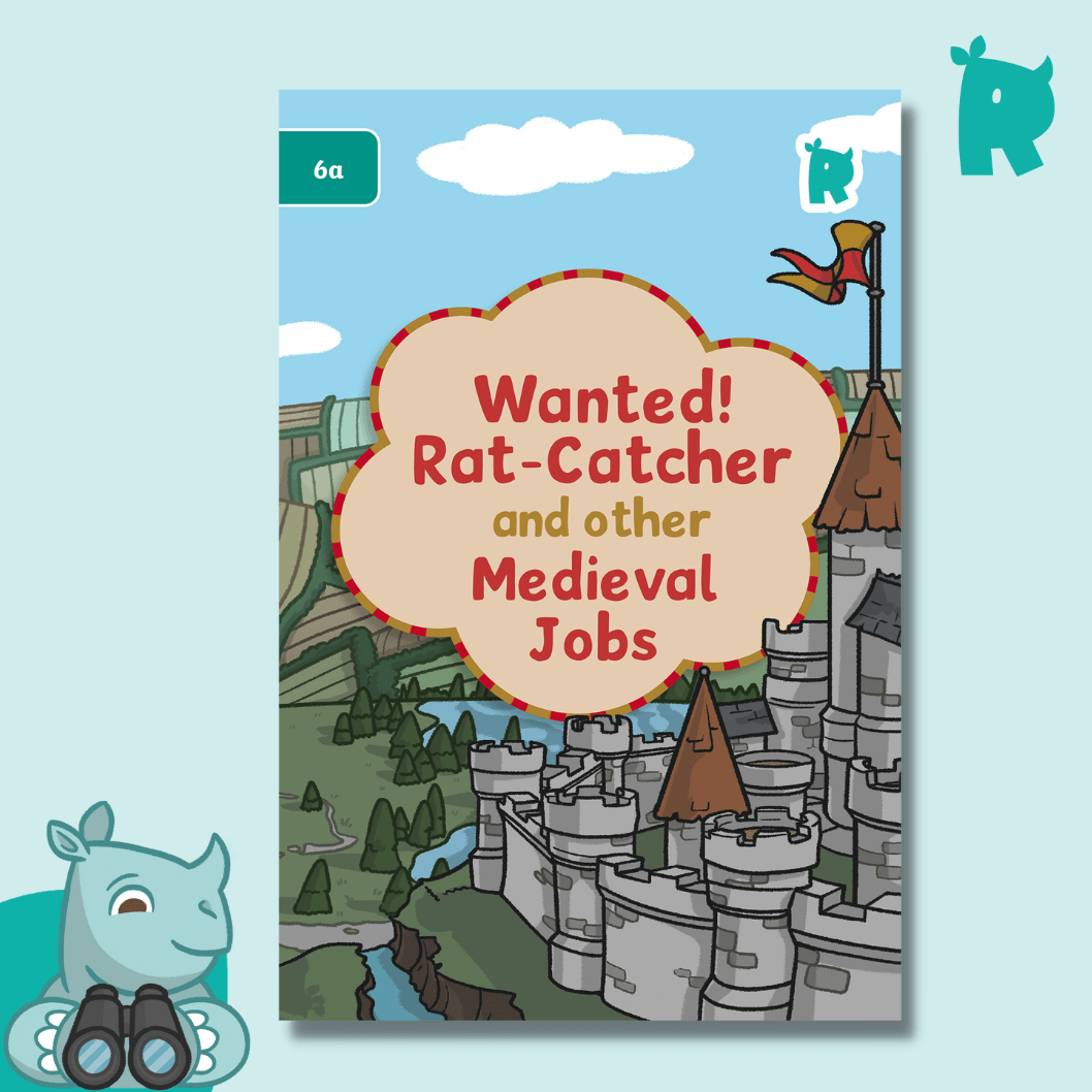 Twinkl Rhino Readers - Wanted! Rat-Catcher and Other Medieval Jobs (Level 6a) - Twinkl Educational Publishing